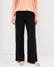 French terry home Set 03134 coral/black