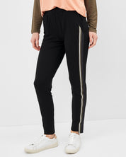 French terry home Set 03139 coral/black