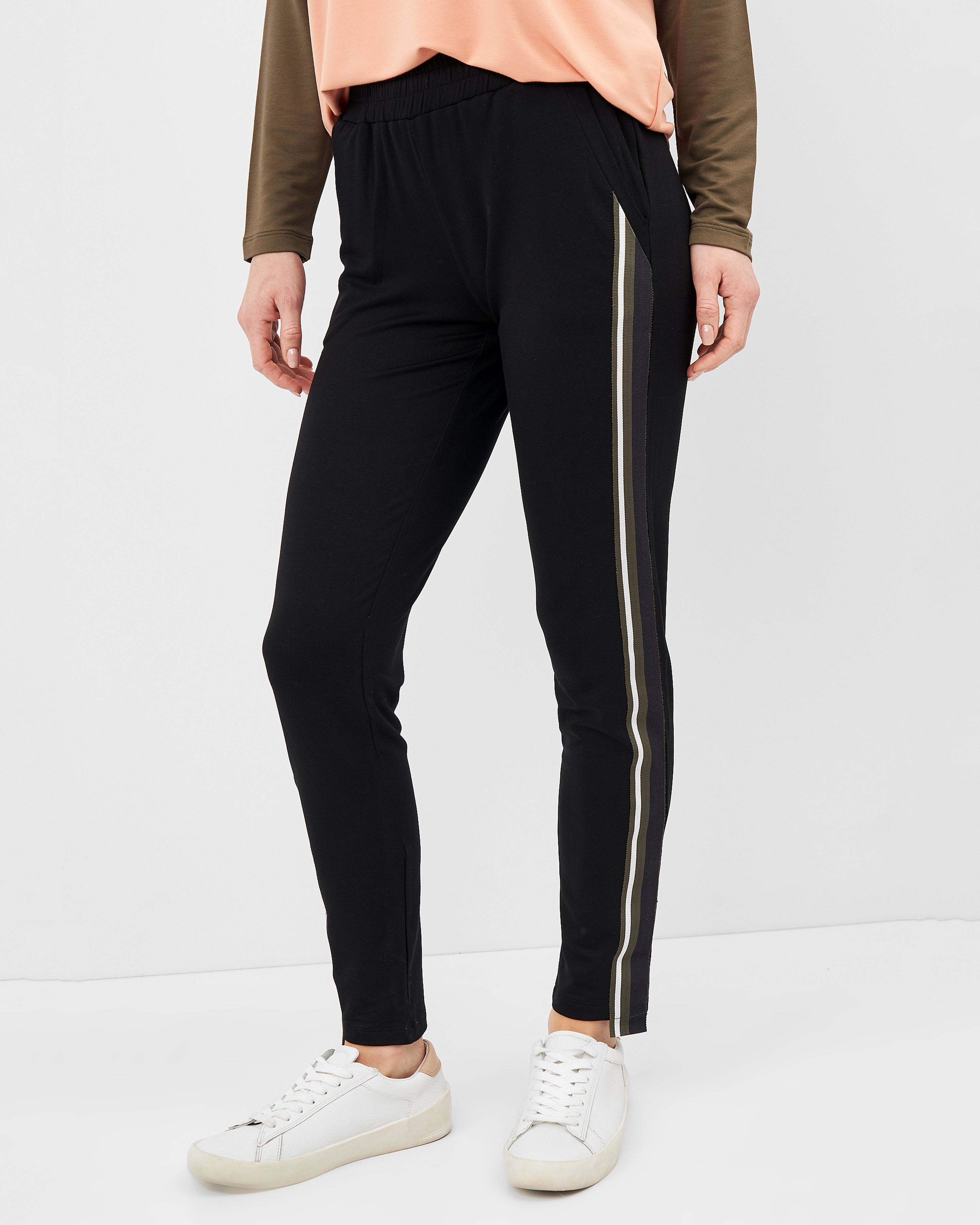 French terry home Set 03139 coral/black