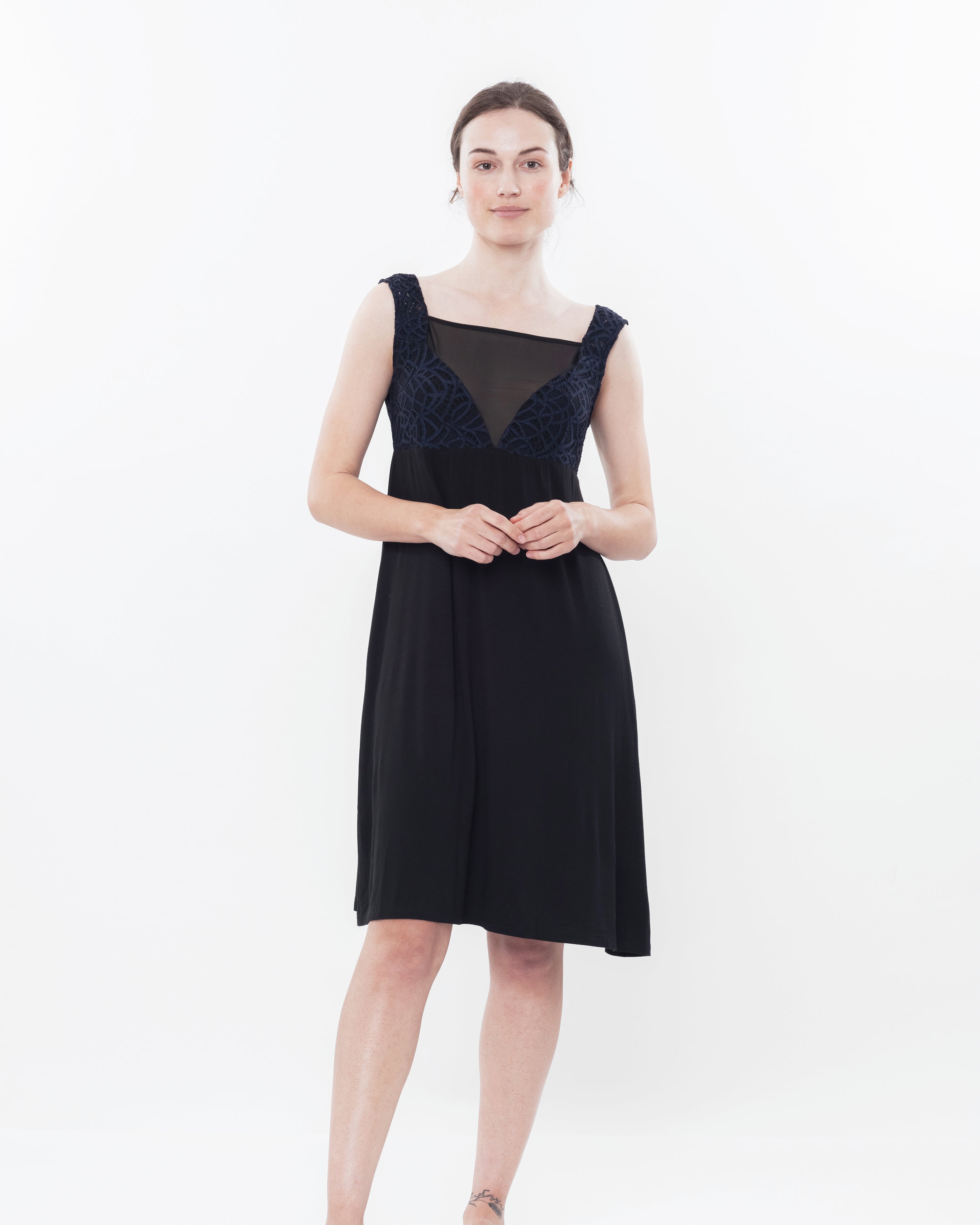 Bamboo Nightgown 03141 black