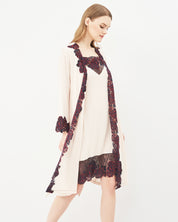 Bamboo 3/4 sleeve Robe 03144 ecru