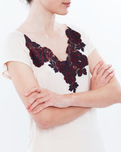 Bamboo t-shirt Pajama 03147 ecru