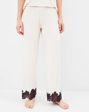 Bamboo t-shirt Pajama 03147 ecru