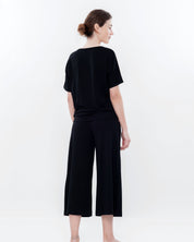 French terry home Set 03153 peach/mint/black