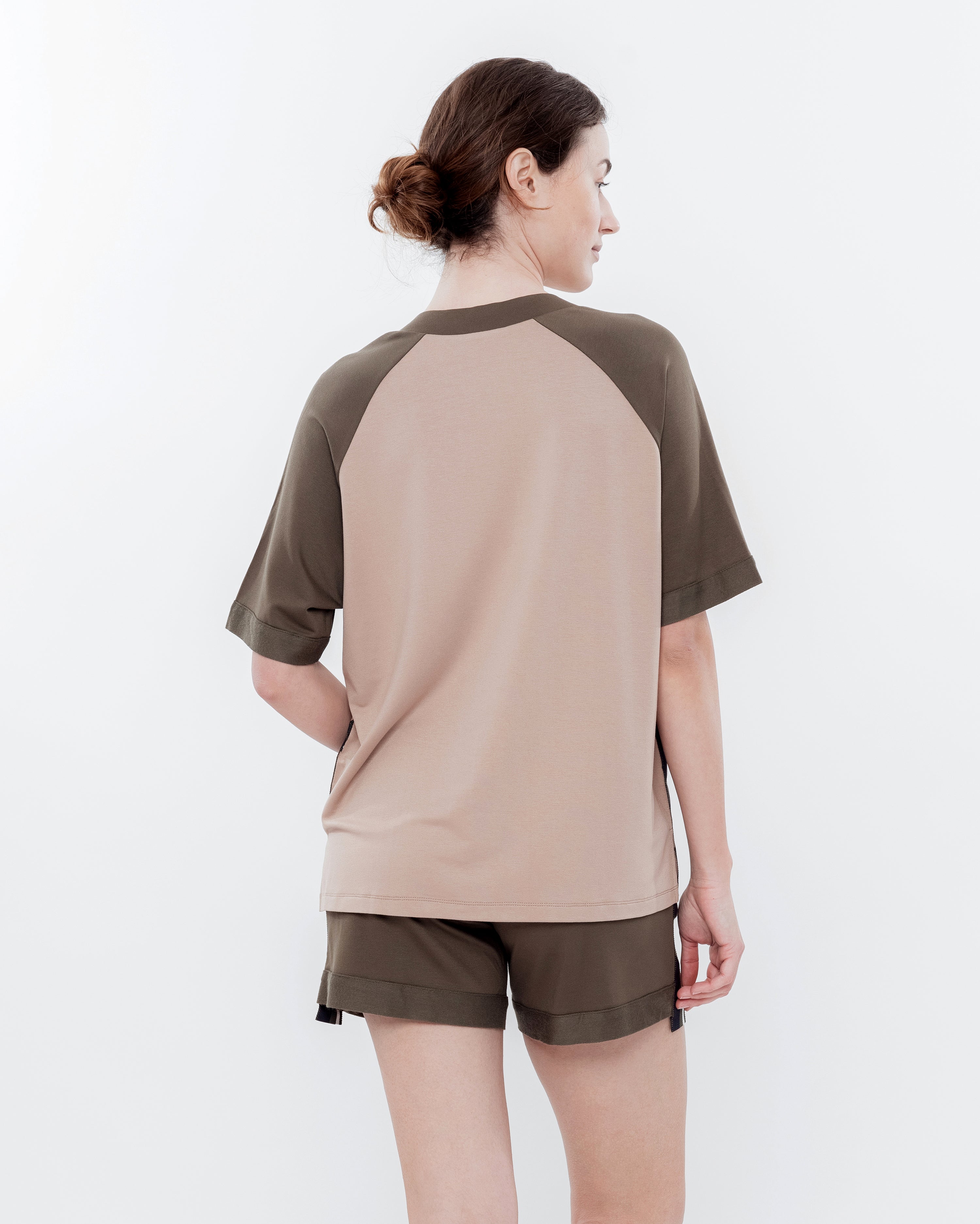 French terry home Set 03154 cioccolato