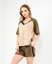 French terry home Set 03154 cioccolato