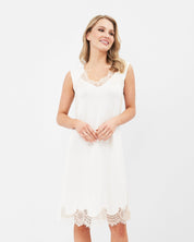 Bamboo Nightgown 03156 milk