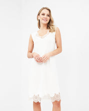 Bamboo Nightgown 03156 milk
