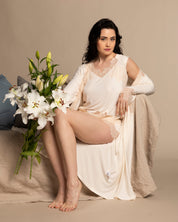 Bamboo Pajama set 03157 milk