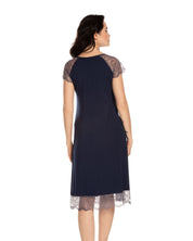 Bamboo t-shirt Nightgown 03159 blue