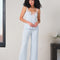 Bamboo camisole Pajama 03163/1 icy blue