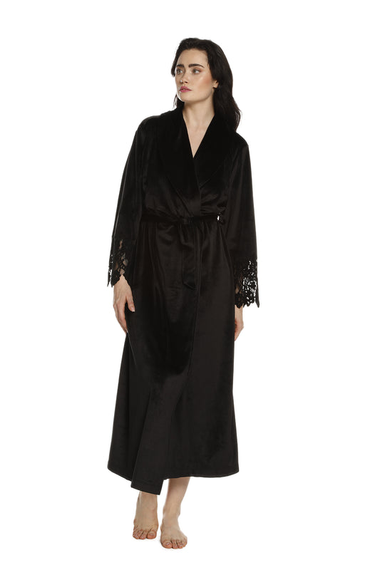 Women's velour Robe 03171