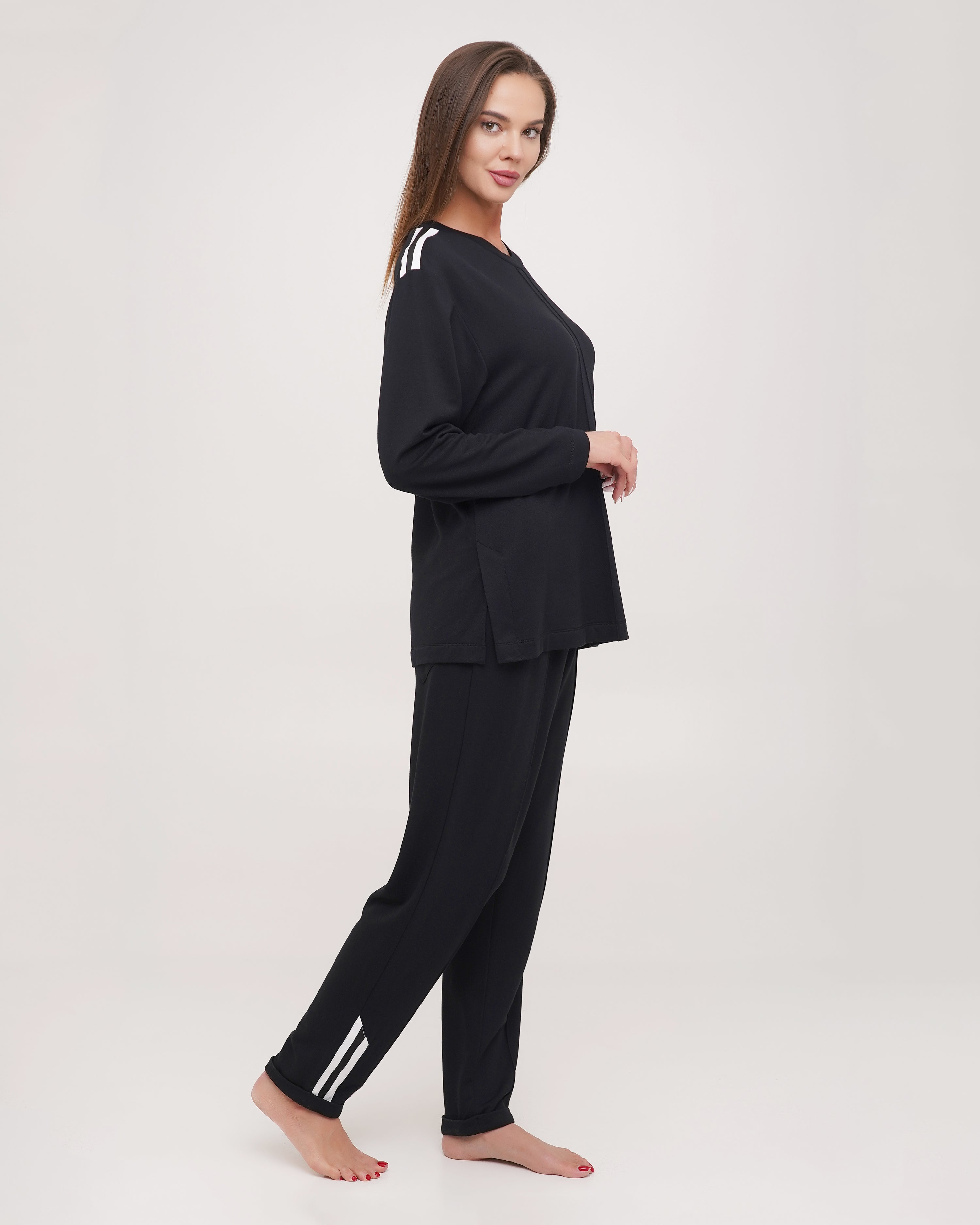 Fleece home Set 03208 black