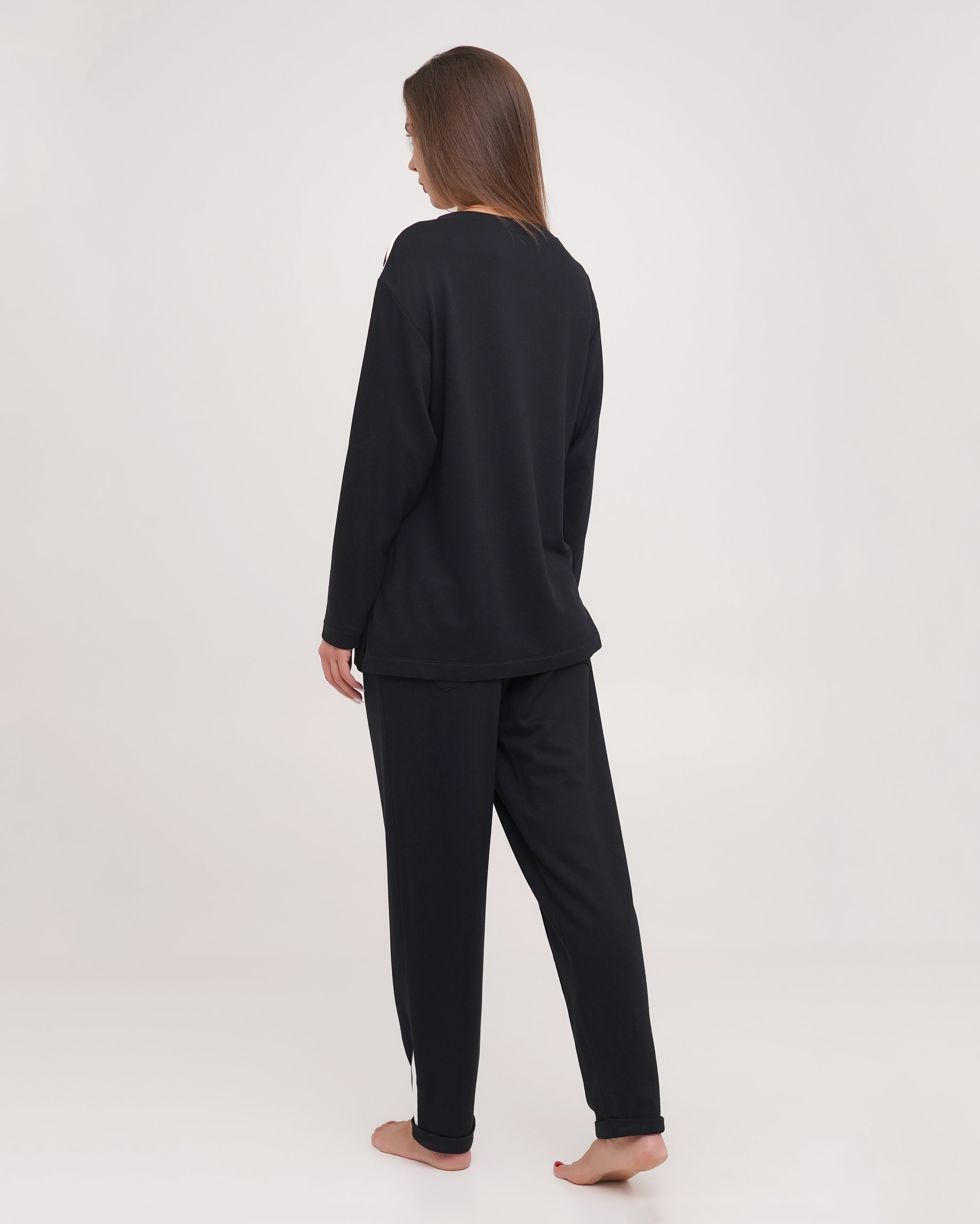 Fleece home Set 03208 black