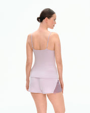 Bamboo cami shorts Set 03217 lilac