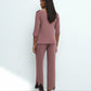 Womens bamboo pajama 3/4 sleeve 03338