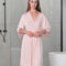 Bamboo 3/4 sleeve Robe 03340 sepia rose