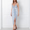 Bamboo Nightgown 03347 icy blue
