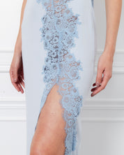 Bamboo Nightgown 03347 icy blue