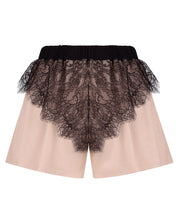 Bamboo cami shorts Set 03352 beige noir