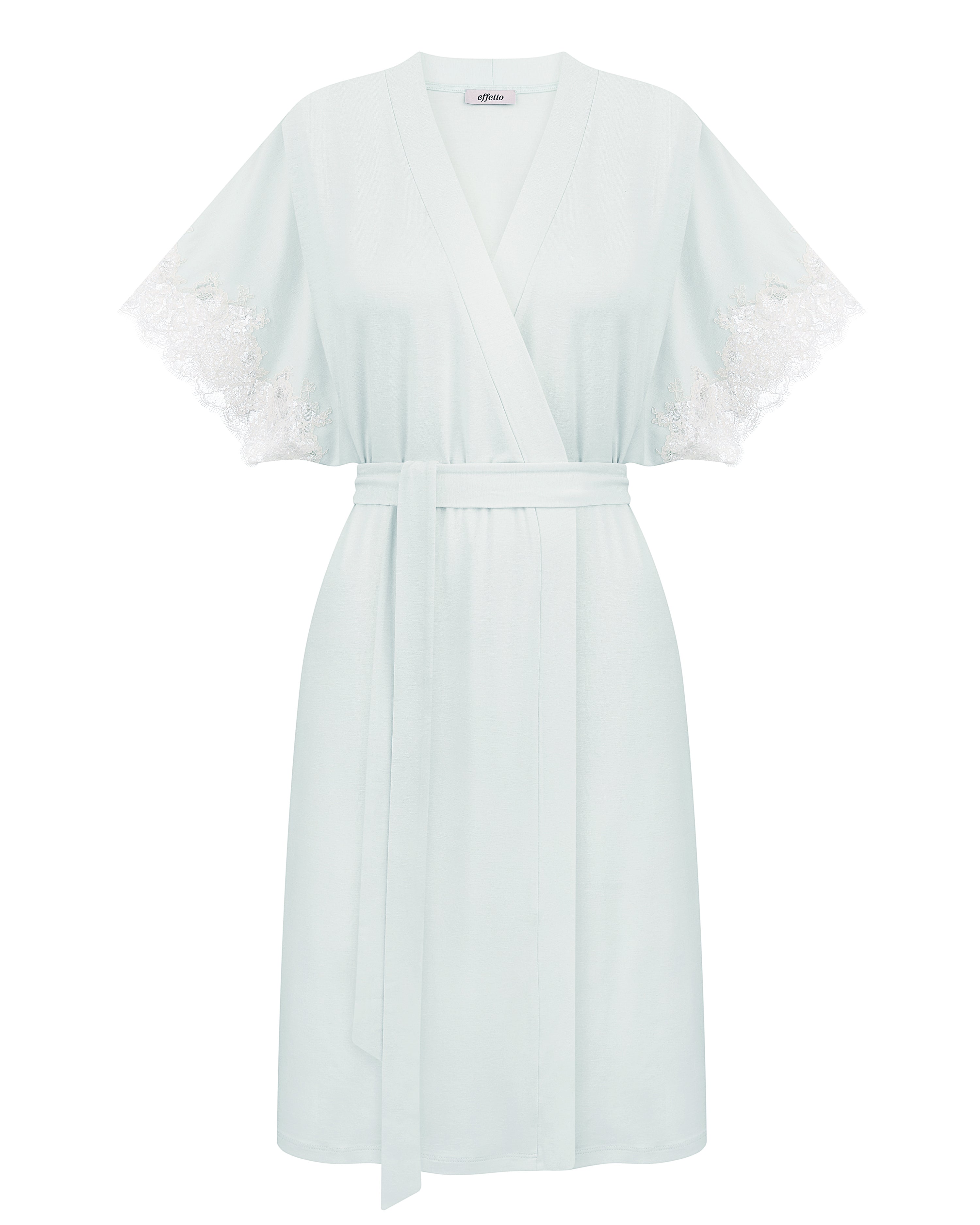Bamboo Robe 03359 mint cream