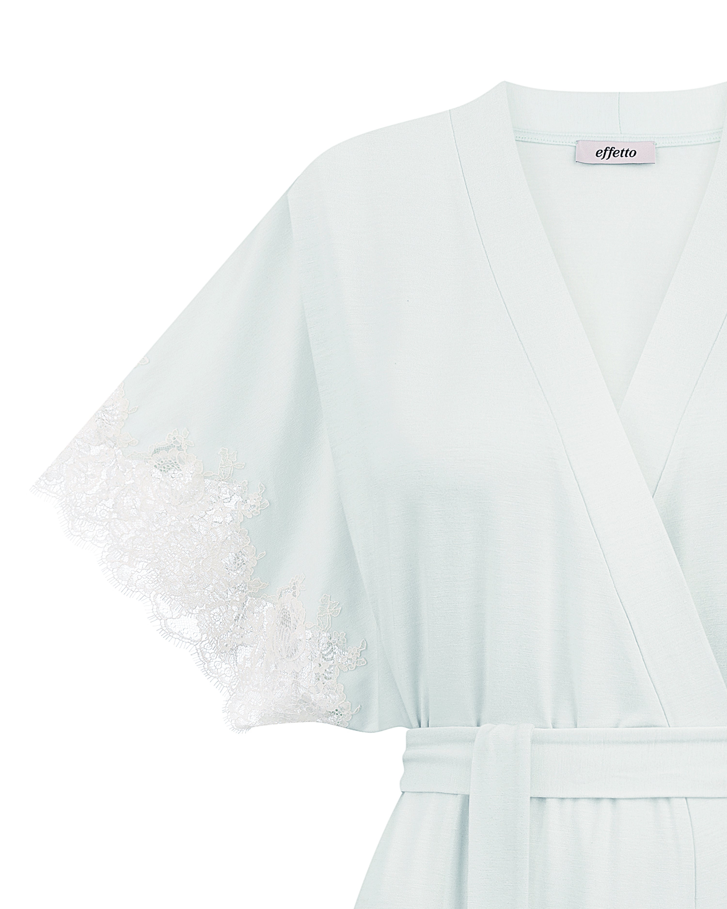 Bamboo Robe 03359 mint cream
