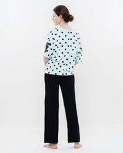 French terry home Set 0395 mint