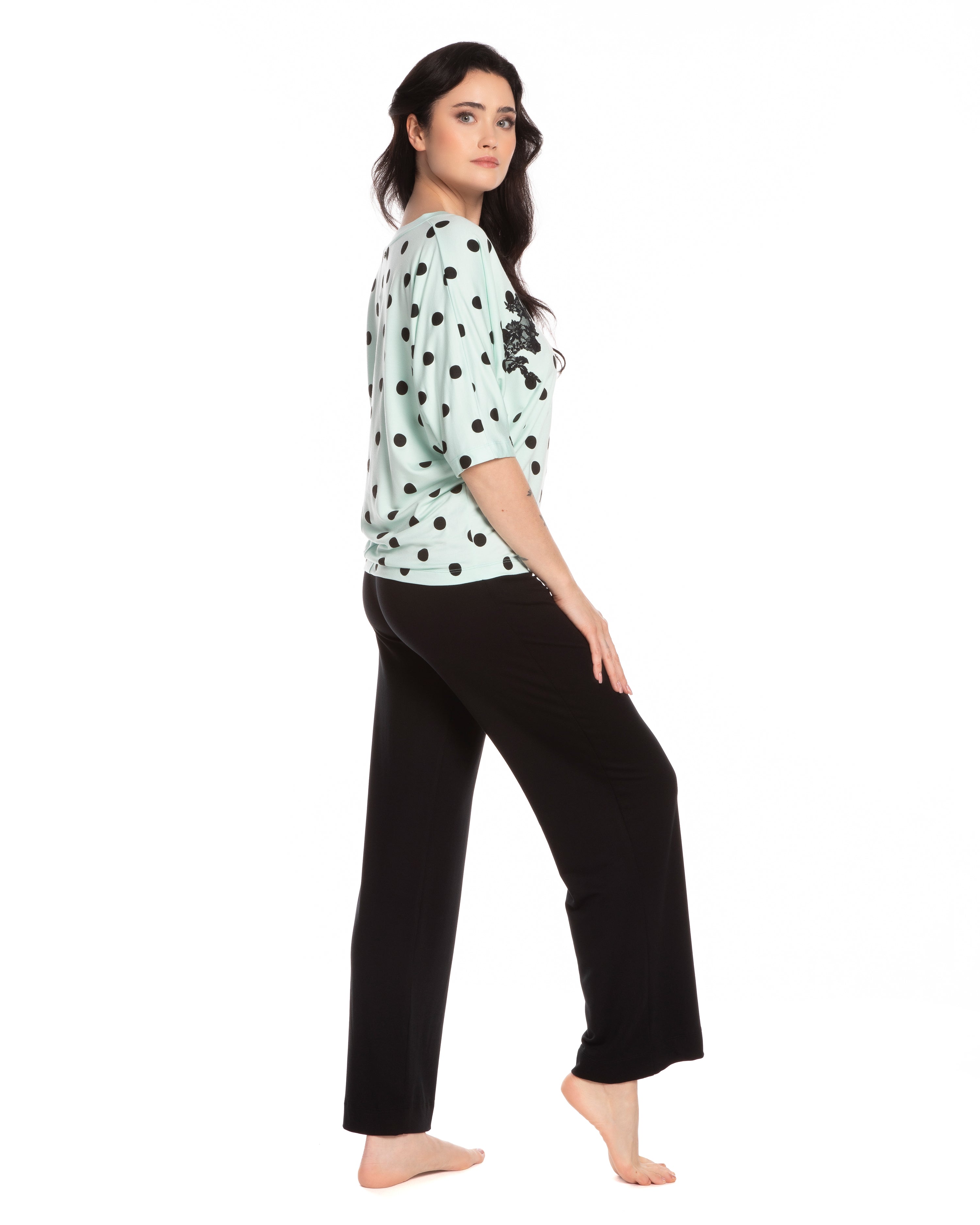 French terry home Set 0395 mint