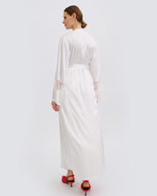 Silk Robe 04107SL ivory