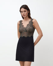 Bamboo Chemise breast support 03342 black