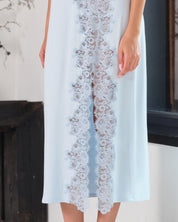 Bamboo Nightgown 03347 icy blue