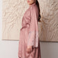 Women's satin robe S03417
