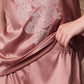 Women's satin cami short set S03416