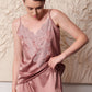Women's satin cami short set S03416
