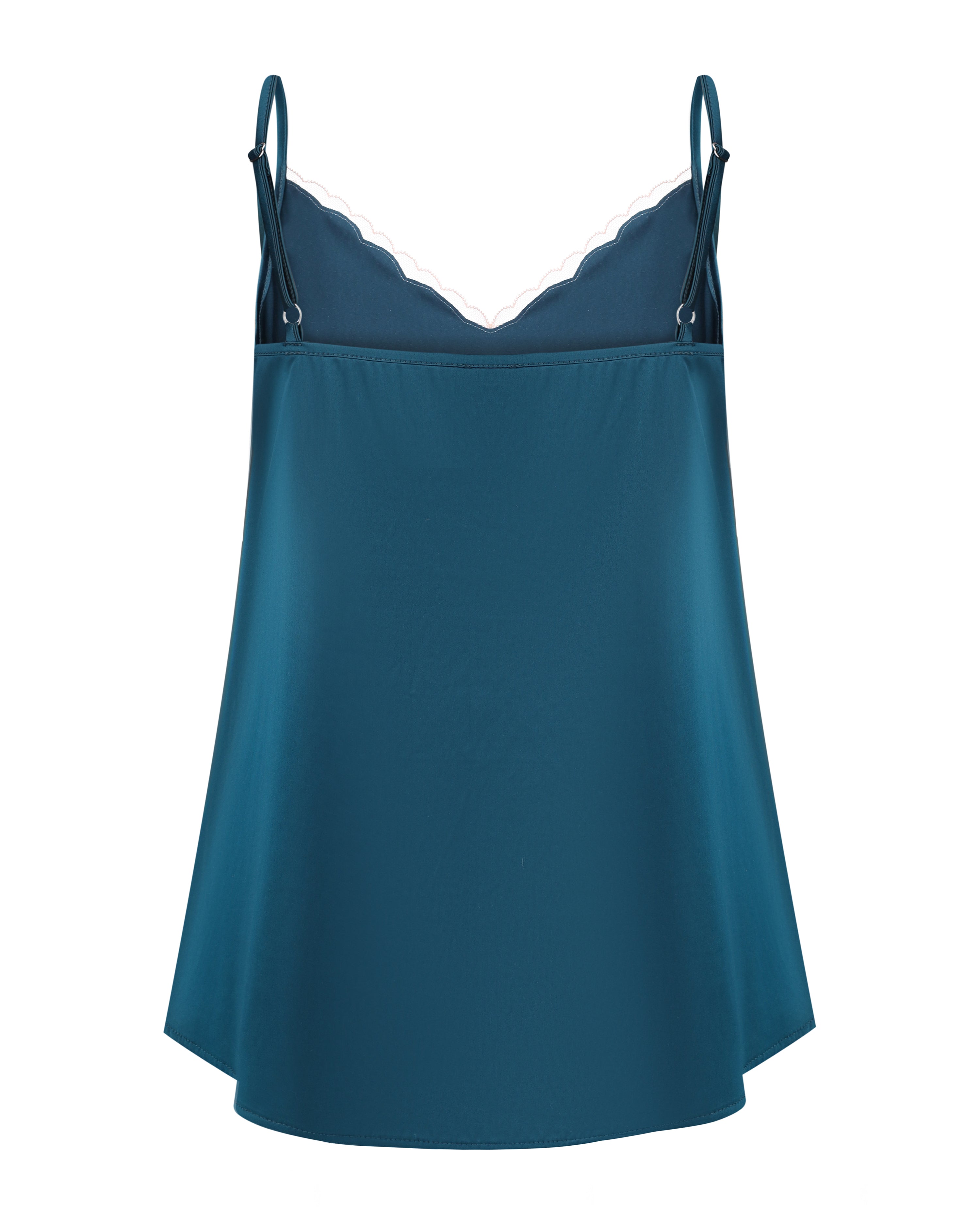Satin cami shorts Set S03416 emerald