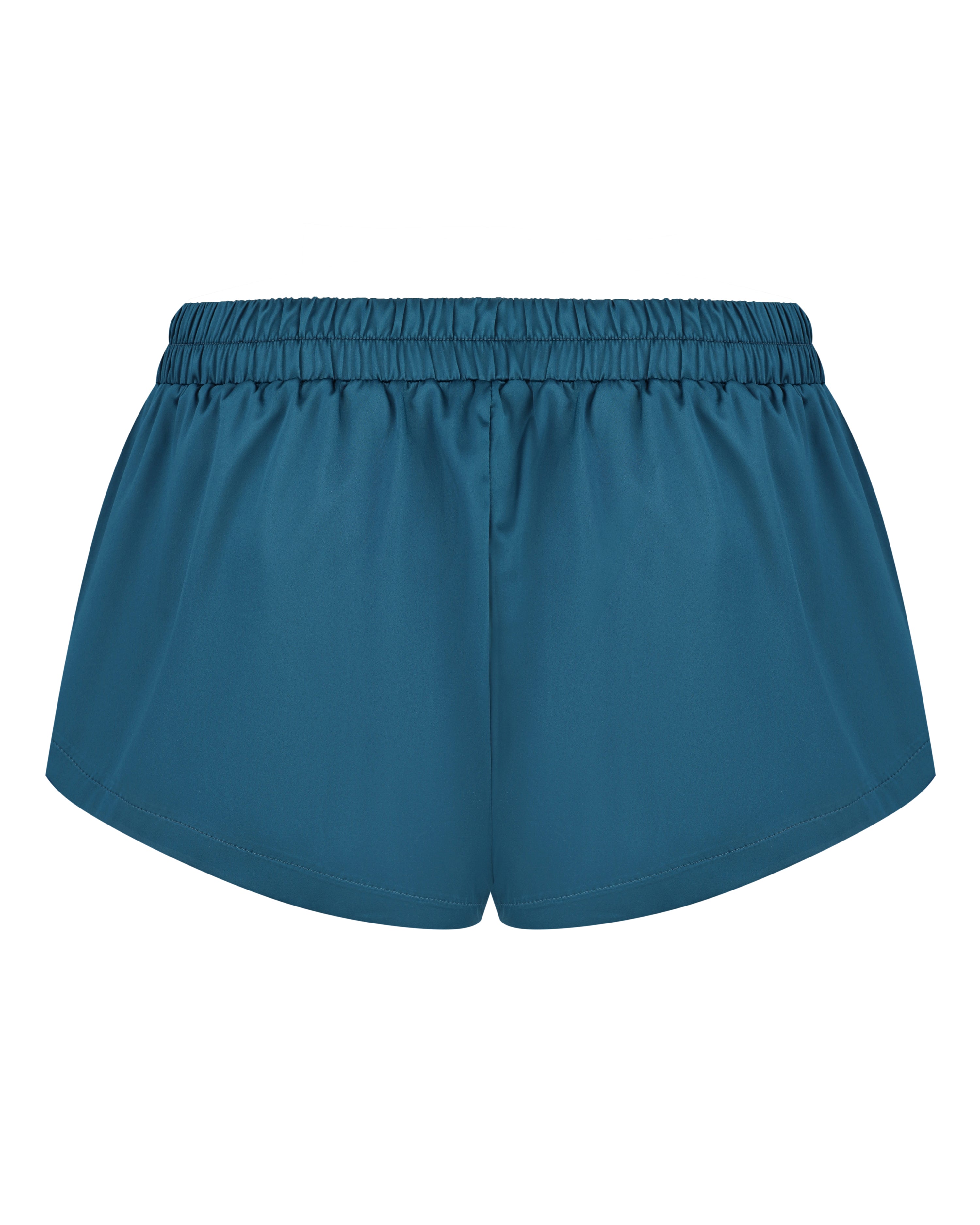 Satin cami shorts Set S03416 emerald