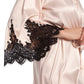 Women's silk satin Robe S03189