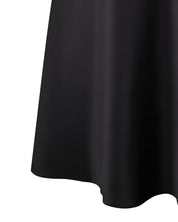 Satin Chemise spaghetti strap S03198 black