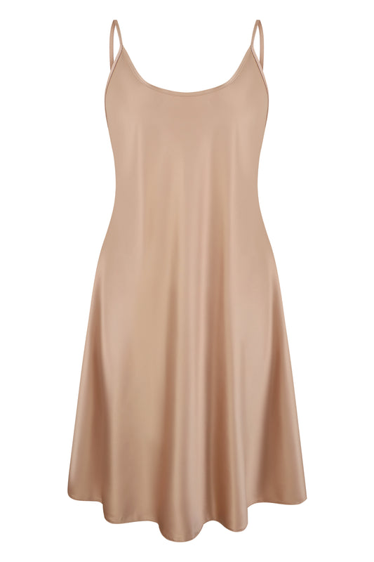 Women's silk satin chemise spaghetti strap S03198