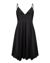 Satin chemise Babydoll S03199 black