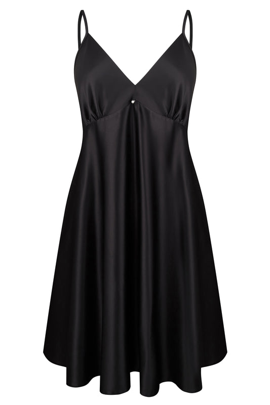 Women's silk satin chemise babydoll S03199