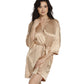 Women's silk satin Robe S03200