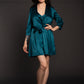 Women's silk satin Robe S03200