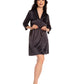 Women's silk satin Robe S03200