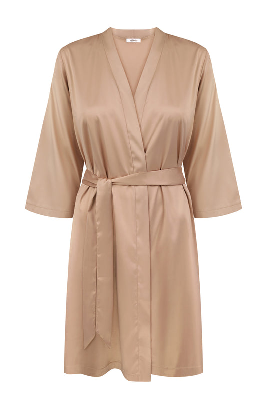 Women's silk satin Robe S03200