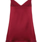 Womens silk satin cami shorts set S03400