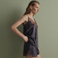 Women's satin cami short set S03405