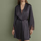 Women's satin robe S03406