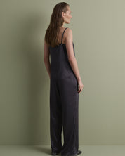 Satin camisole Pajama S03419 grey