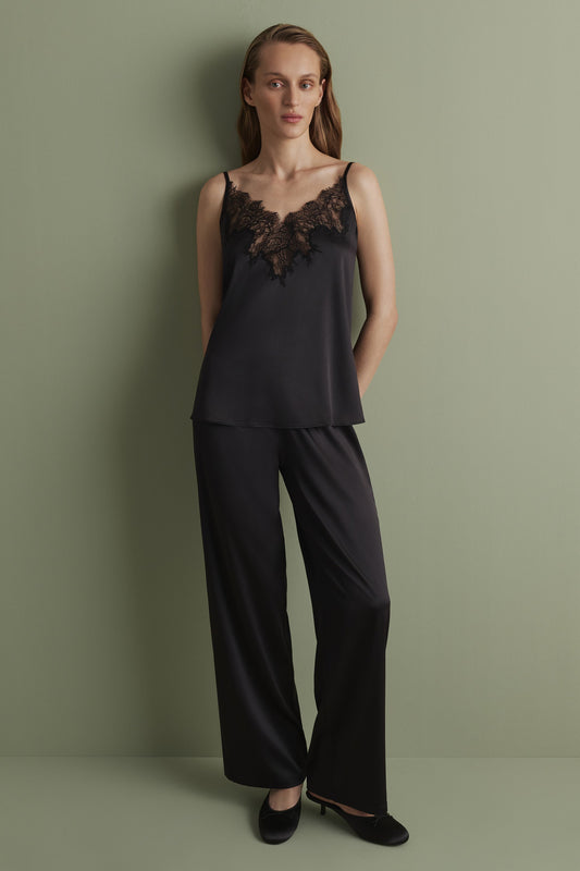 Women's satin camisole pajama S03419